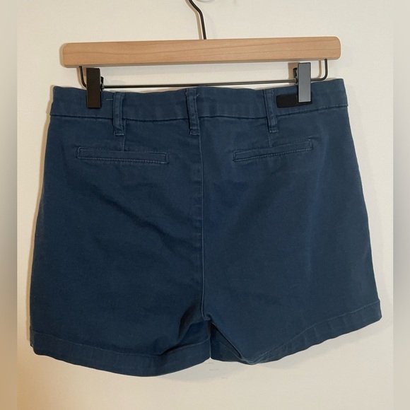 Kut From The Kloth Trouser Shorts Navy Blue Women's Size 6 Stretch - Picture 9 of 10